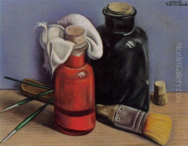 Stilleben Mit Malerutensilien - view 1