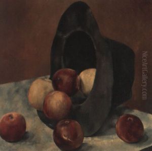 Nature Morte, Chapeau Et Pommes Nature Morte, Chapeau Et Pommes