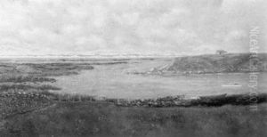 The Water's Edge/an Ipswich Landscape by Alfred T. Barraud