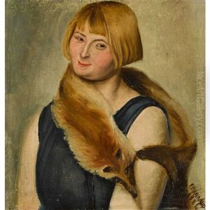 Dame Mit Fuchsstola
