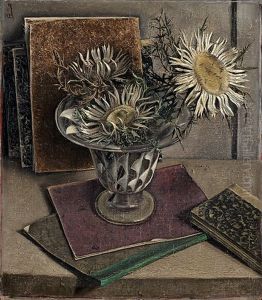 Le Bouquet De Chardons by Francois Emile Barraud