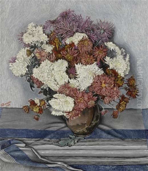 Nature Morte Aux Chrysanthemes - view 1