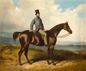 A Gentleman On A Chestnut Hunter
