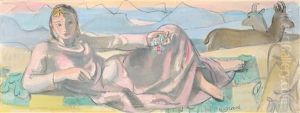 Danseuse Rose by Maurice Barraud