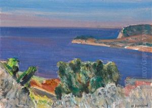 Sommerliche Kuste Bei Cassis by Maurice Barraud