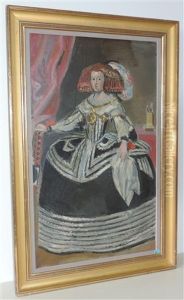Maria Anna Von Osterreich In Hofischer Robe by Maurice Barraud