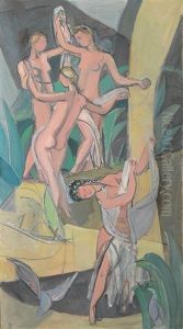 Les Trois Graces Et Terpsichore Les Trois Graces Et Terpsichore