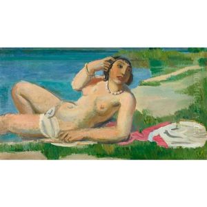 La Baigneuse by Maurice Barraud
