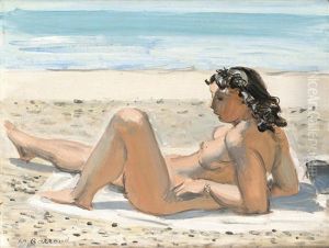 Baigneuse Nue by Maurice Barraud