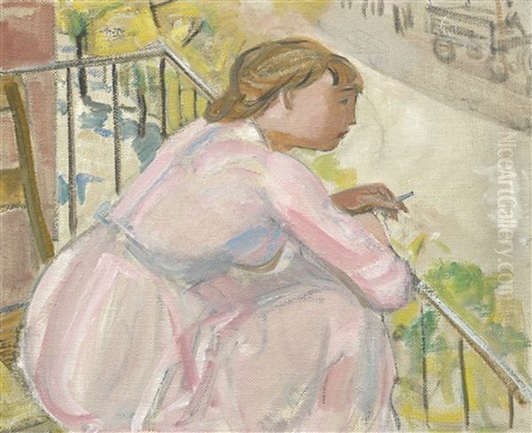 Femme Au Balcon - view 1