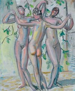 Les Trois Graces by Maurice Barraud