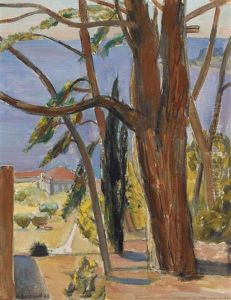 La Baie De Cassis by Maurice Barraud