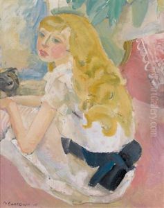 Fillette Endimanchee by Maurice Barraud
