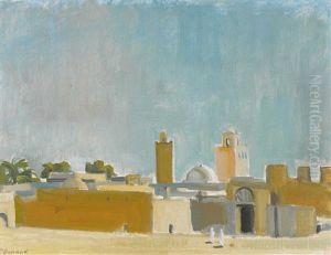 Ansicht Von Touggourt In Algerien by Maurice Barraud