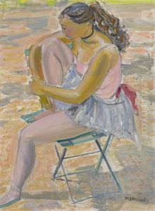 Danseuse Assise by Maurice Barraud