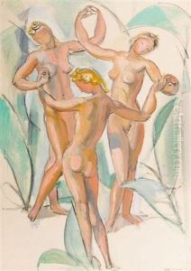 Les Trois Graces by Maurice Barraud