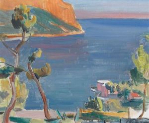La Baie De Cassis by Maurice Barraud