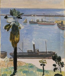 Le Port (barcelona) by Maurice Barraud