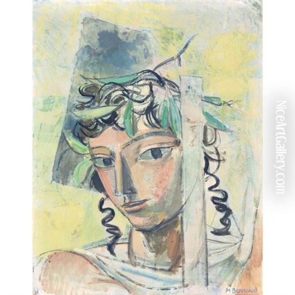 Jeune Homme Avec Couronne De Laurier (young Man With Laurel Wreath) - view 1