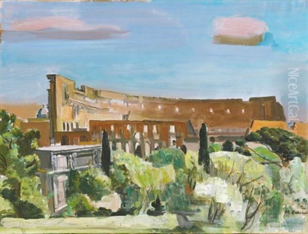 Le Colisee, Rome (the Colosseum, Rome) - view 1