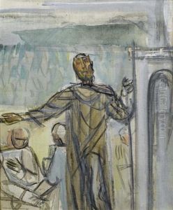 Etude Pour Nicolas De Flue by Maurice Barraud