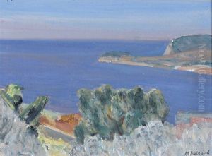 Sommerliche Kustenpartie Bei Cassis by Maurice Barraud