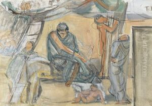 Geburt Christi by Maurice Barraud