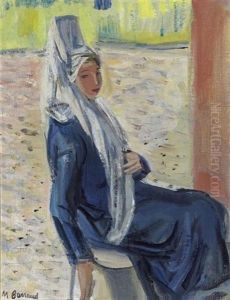 Frauenportrait by Maurice Barraud