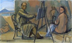 Peintre Et Son Modele