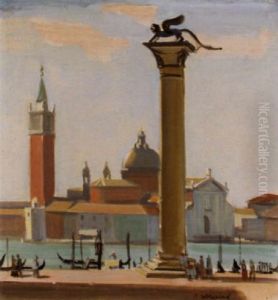 La Colonne St. Marc by Maurice Barraud