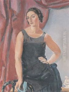 Bildnis Vera Deborah Mermod by Maurice Barraud