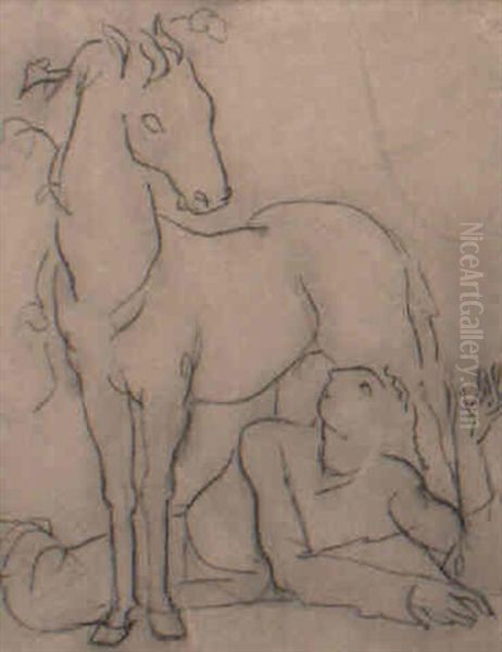 Mann Und Pferd - view 1