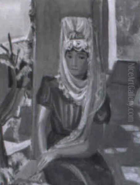 Femme A La Mantille - view 1
