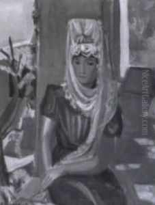 Femme A La Mantille Femme A La Mantille