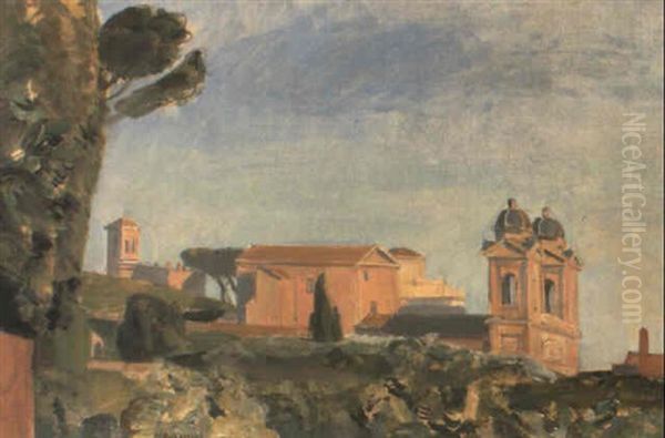 La Trinite Des Monts A Rome - view 1