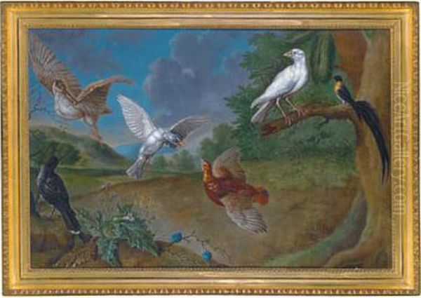 Ampio Paesaggio Con Beccaccia - view 1
