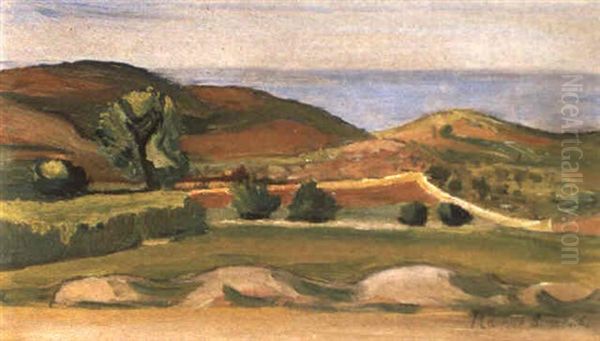 Sudfranzosische Sommerlandschaft - view 1