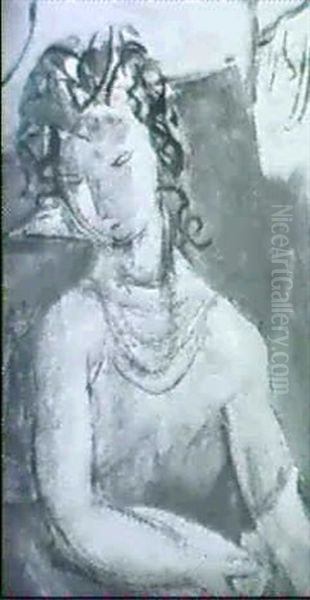 Femme Pensive - view 1