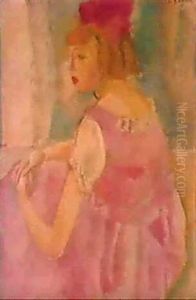 Danseuse Du Maxim A Geneve by Maurice Barraud