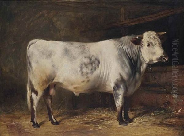 The Prize Bull Conrad, Bred By Sir Charles Knightly (1781-1864) - view 1