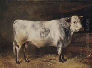 The Prize Bull Conrad, Bred By Sir Charles Knightly (1781-1864) by William Barraud