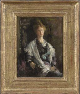 Portrait Of A Doctor's Wife by Albert Jean Adolphe