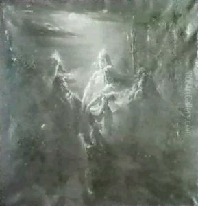 Breton Et Fees Le Soir Au Cimetiere