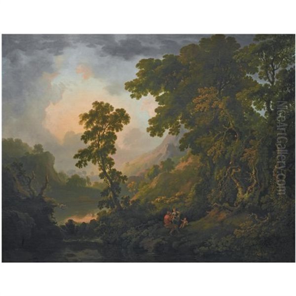 An Irish Landscape Inspired By The Dargle Valley - view 1