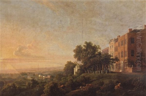 Queen's Terrace, Richmond, The Thames Beyond - view 1
