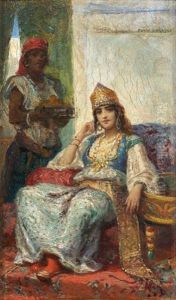La Princesse by Felix Joseph Barrias