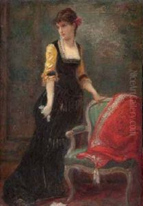 Femme Au Fauteuil by Felix Joseph Barrias