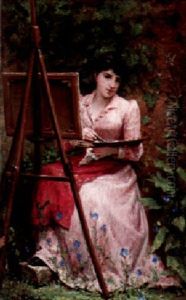 The Young Artist by Felix Joseph Barrias