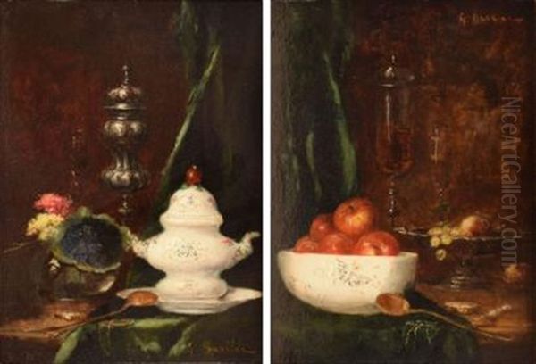Theiere Et Bouquet (pair) - view 1