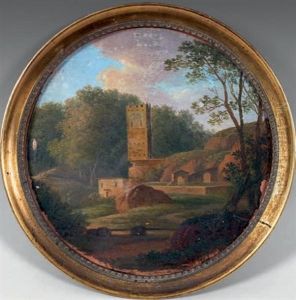 Vue Prise A La Cava, Pres De Naples by Prosper Francois Irenee Barrigues de Fontainieu